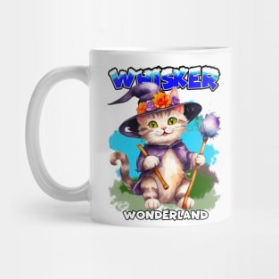 Whisker wonderland ,cat witch magic Mug